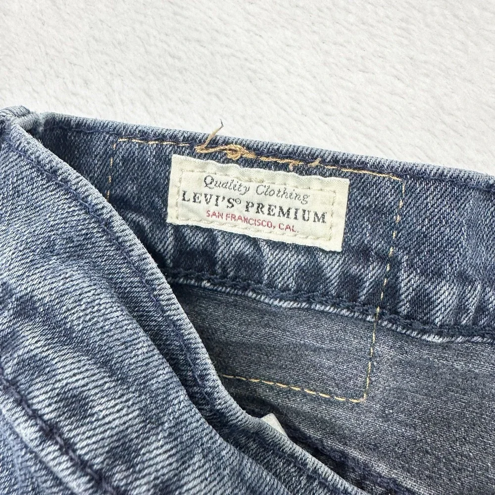 Levis 507 Jeans Mens 36x32 Indigo Blue Premium Big E Reissue Measures‎ 32x29